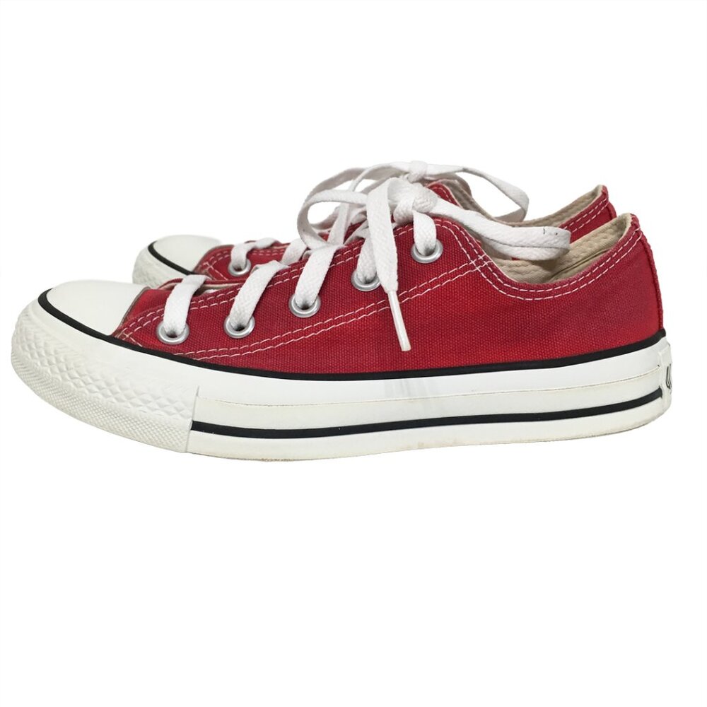 Converse Red Court Shoes Woman's 6 - Picture 3 of 10